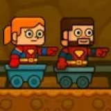 2 Player BlockMiner Escape
