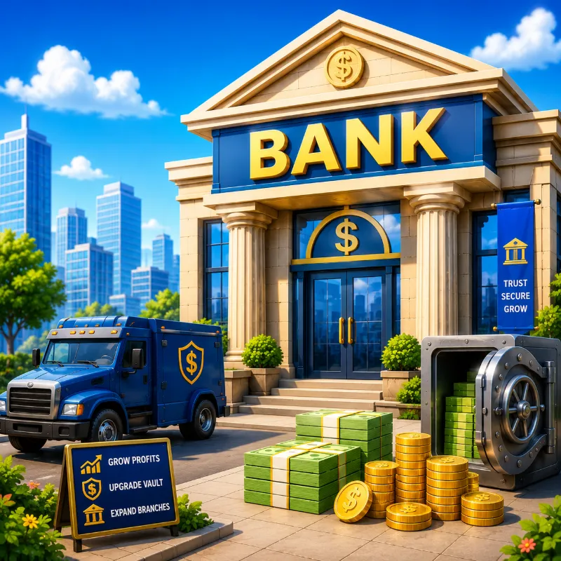 Bank Tycoon Simulator Money Empire