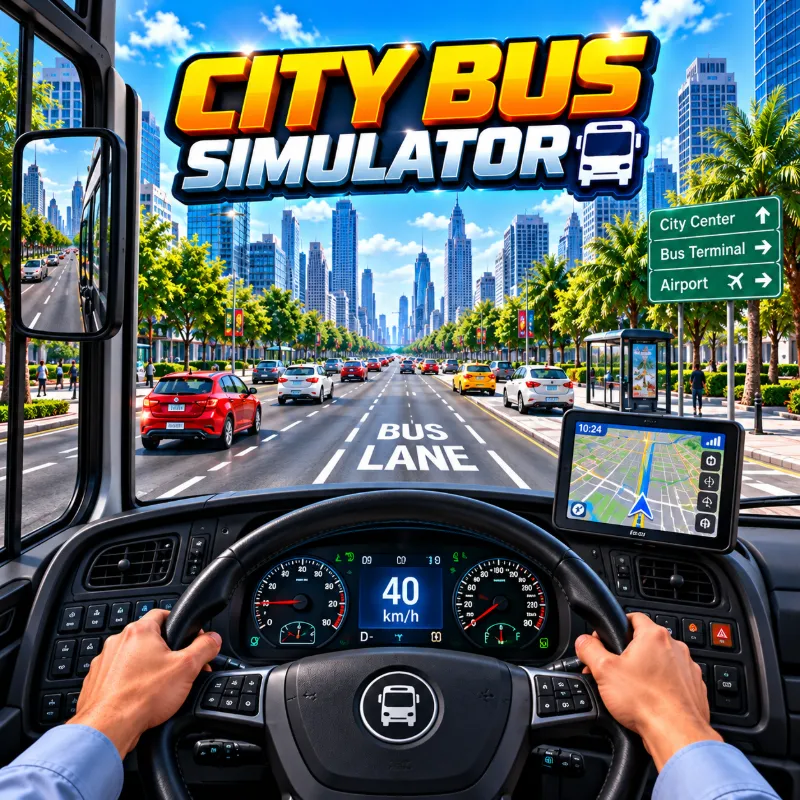 City Bus Simulator Driving Games