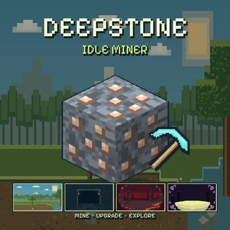 Deepstone: Idle Miner Clicker