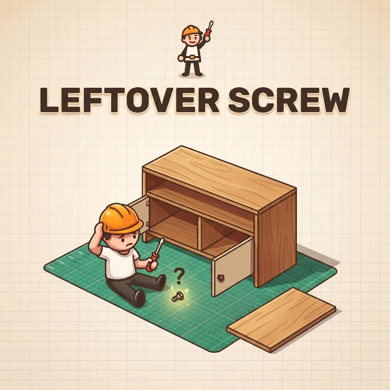 Leftover Screw
