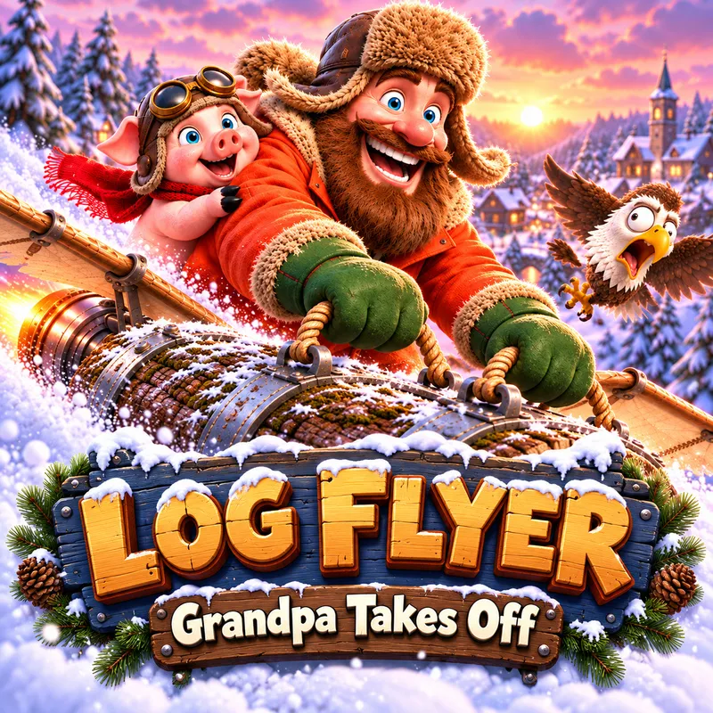 Log Flyer: Grandpa Takes Off