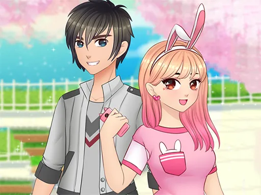 Romantic Anime Couples Dress Up