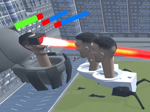 Skibidi Toilet Monster Fight