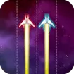 Twin Space Ships
