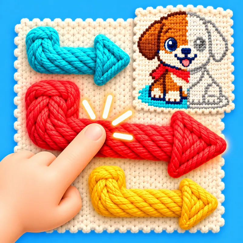 Yarn to Art: Arrow Puzzle